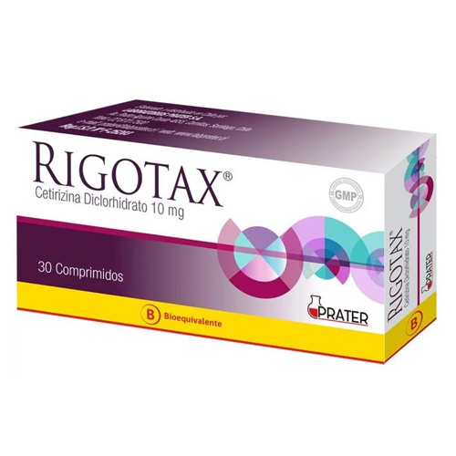 Rigotax 10 mg x 30 Cápsulas Prater DESCUENTO