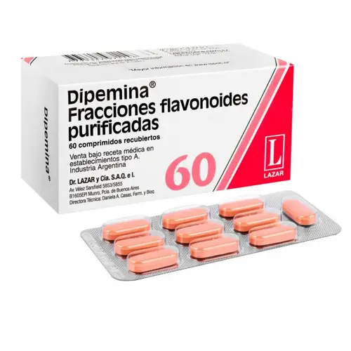 Dipemina x 60 Comprimidos recubiertos (Raffo)