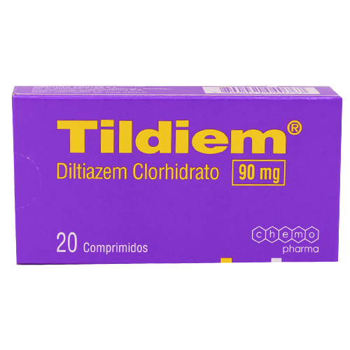 TILDIEM COMPRIMIDOS 90 mg (DILTIAZEM CLORHIDRATO)