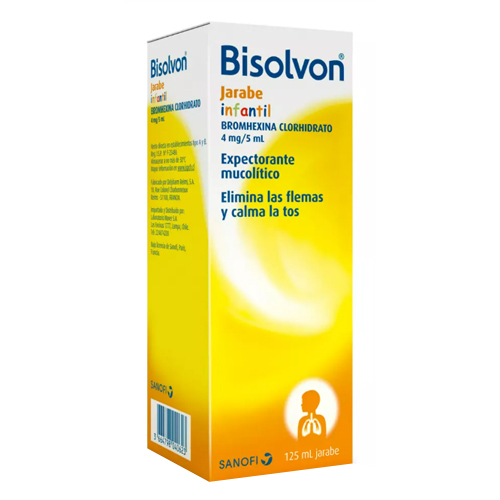 BISOLVON INFANTIL JARABE 4 mg/5 mL