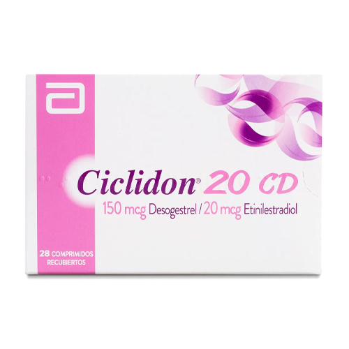 CICLIDON 20 CD COMPRIMIDOS RECUBIERTOS