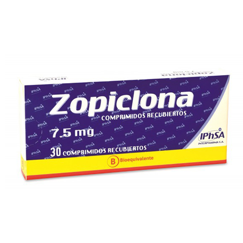 ZOPICLONA 7,5 mg COMPRIMIDOS