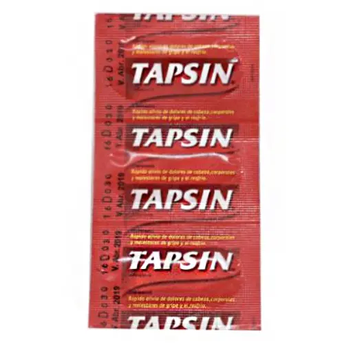 TAPSIN COMPRIMIDOS NF