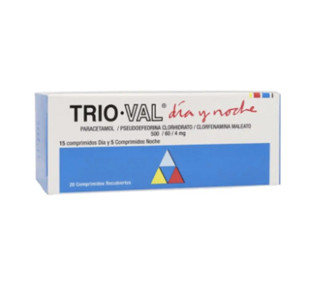 PARACETAMOL/PSEUDOEFEDRINA CLORHIDRATO/CLORFENAMINA MALEATO CÁPSULAS BLANDAS DÍA Y NOCHE