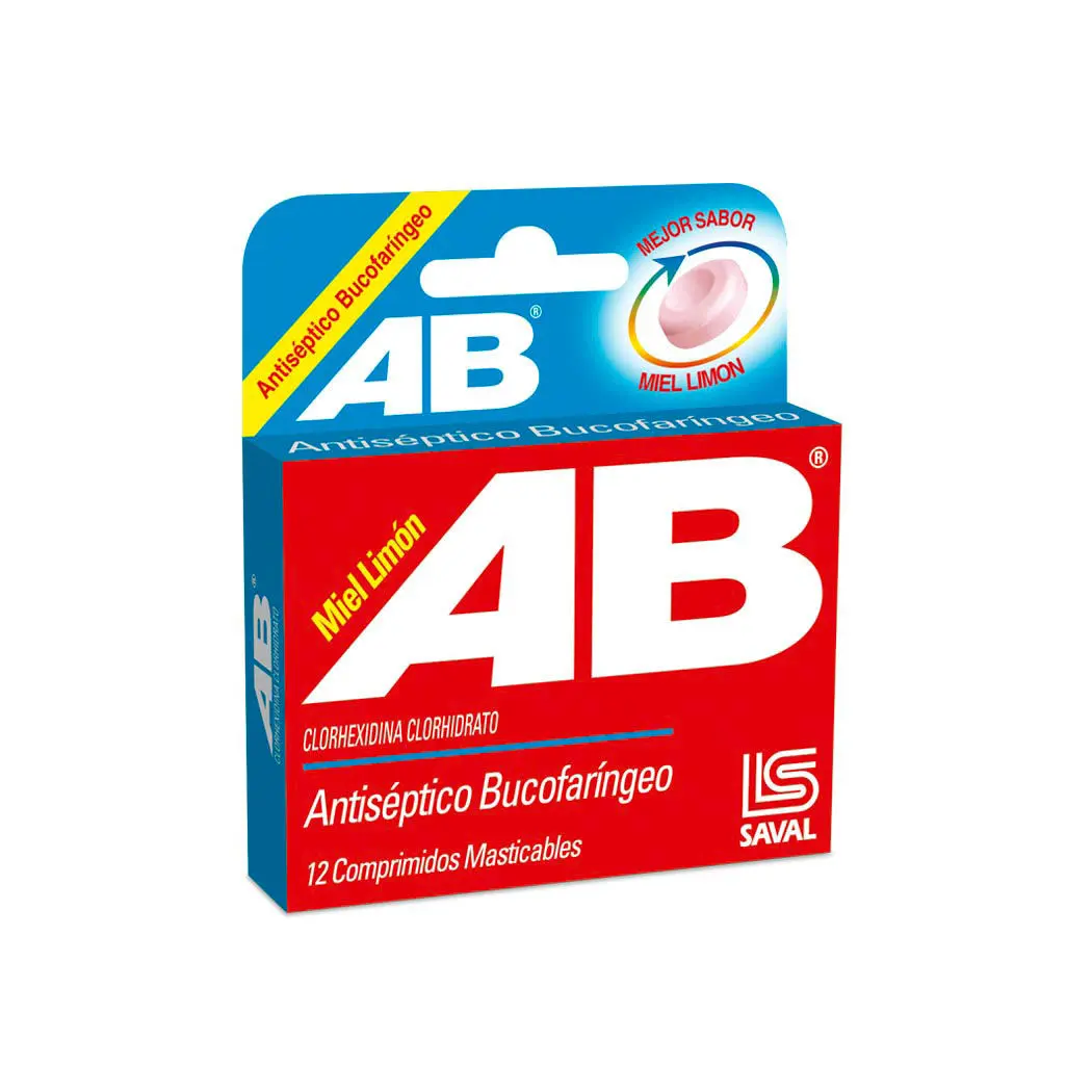 AB ANTISÉPTICO BUCAL COMPRIMIDOS MASTICABLES 5 mg
