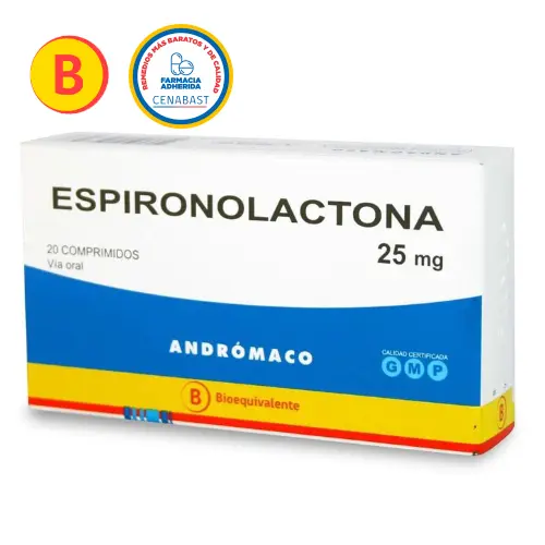 Espironolactona 25 mg