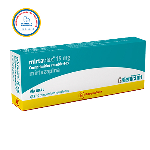 Mirtavitae 15 mg x 30 comp Cenabast