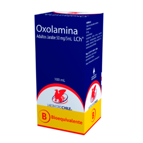 OXOLAMINA ADULTO JARABE 50 mg / 5 ml