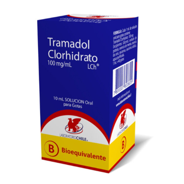 TRAMADOL CLORHIDRATO SOLUCIÓN ORAL PARA GOTAS 100 mg/mL
