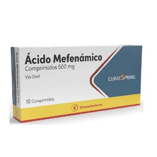 ÁCIDO MEFENÁMICO COMPRIMIDOS 500 mg