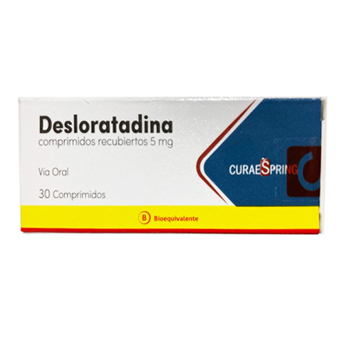 DESLORATADINA COMPRIMIDOS RECUBIERTOS 5 mg
