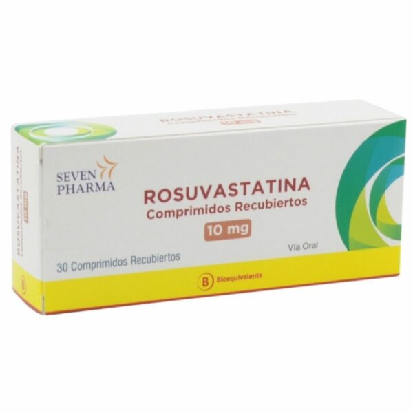 ROSUVASTATINA COMPRIMIDOS RECUBIERTOS 10 mg