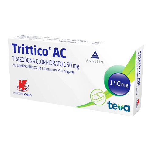 TRITTICO COMPRIMIDOS RECUBIERTOS 150 mg