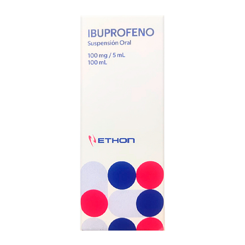 Ibuprofeno Suspension Oral 100mg/5ml 100ml (Ethon) (Cenabast)