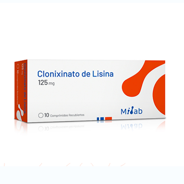 CLONIXINATO DE LISINA COMPRIMIDOS RECUBIERTOS 125 mg
