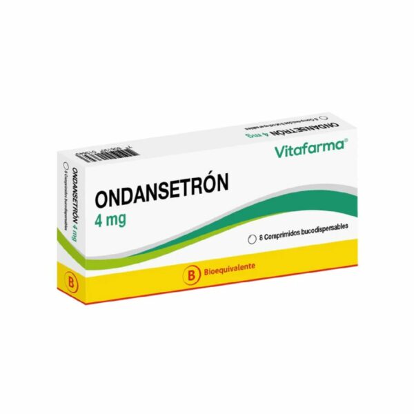 ONDANSETRÓN COMPRIMIDOS BUCODISPERSABLES 8 mg