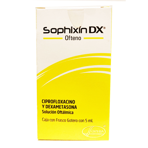 Sophixin Ofteno solución oftálmica 0,3% x 5 ml DESCUENTO