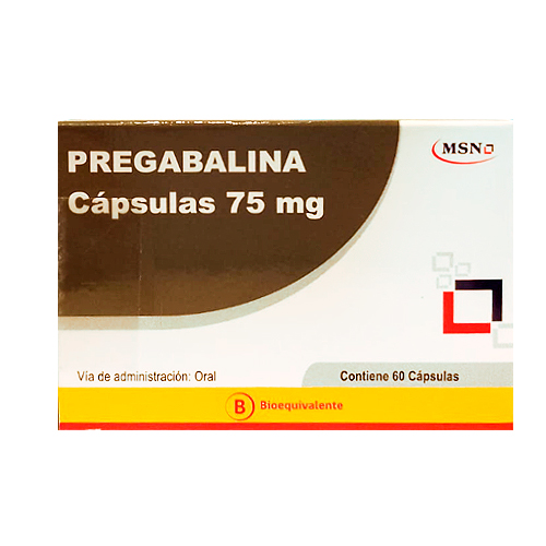 Pregabalina 75mg x 60 Cápsulas (Cenabast)
