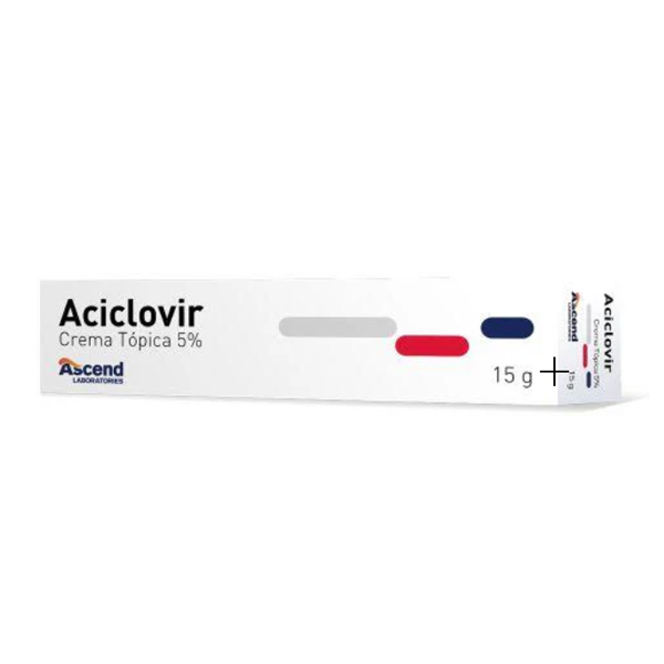 Aciclovir 5% crema 15 g Ascend