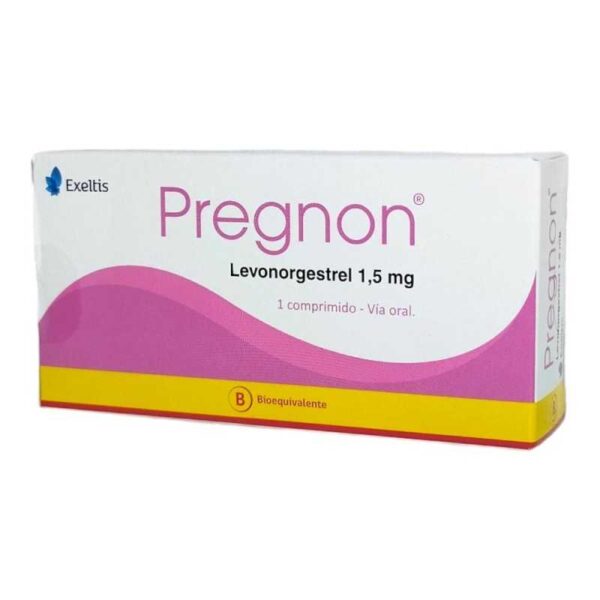 PREGNON COMPRIMIDOS 1,5 mg (LEVONORGESTREL)