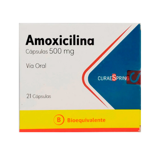 AMOXICILINA CÁPSULAS 500 mg