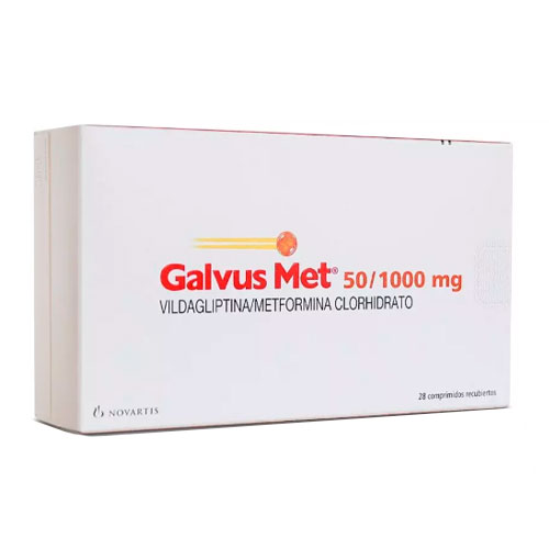 GALVUS MET 50/1000 COMPRIMIDOS RECUBIERTOS