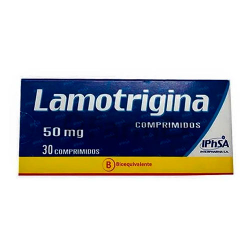 Lamotrigina 50 mg x 30 comprimidos