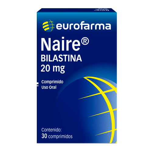 NAIRE COMPRIMIDOS 20 mg (BILASTINA)