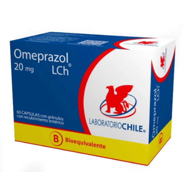 Omeprazol 20 mg x 60 Lab Chile