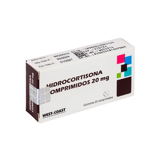 Hidrocortisona 20 mg