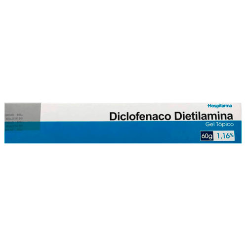 Diclofenaco Dietilamina 1,16% gel x 60g Hospifarma
