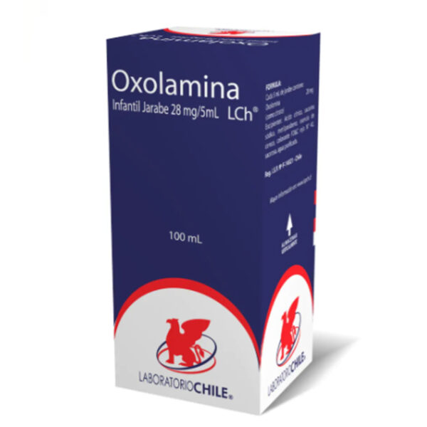 Oxolamina infantil 28mg/5ml x 100ml jarabe L.Chile DESCUENTO