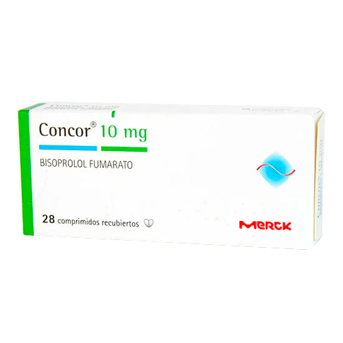 Concor Bisoprolol 10 mg x 28 Comp. Recubiertos