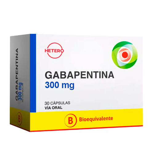 GABAPENTINA CÁPSULAS 300 mg