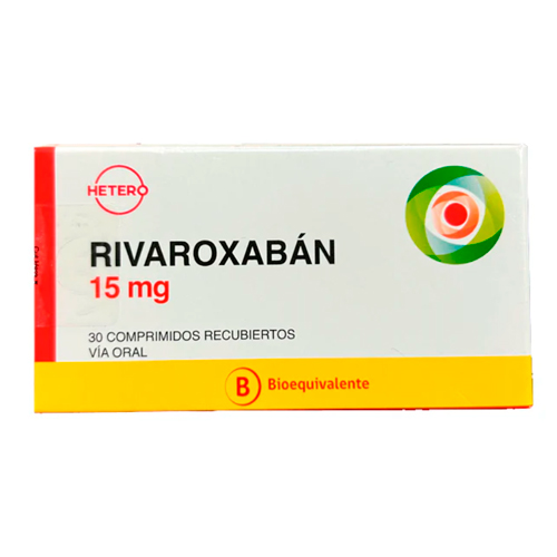 Rivaroxabán 15mg