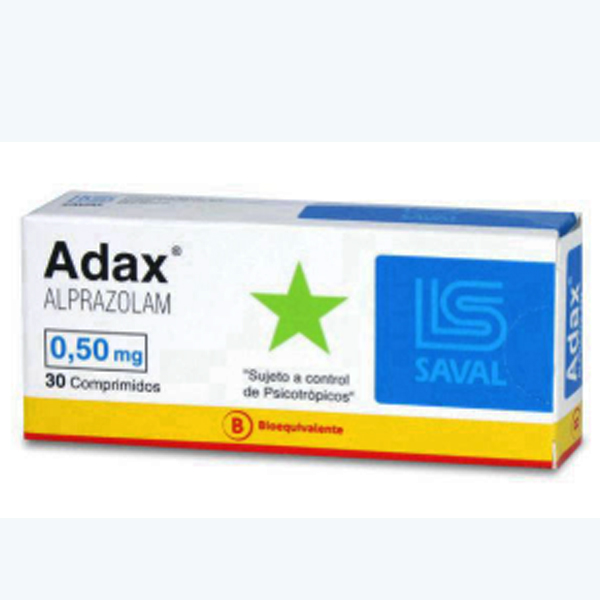 ADAX COMPRIMIDOS 1 mg