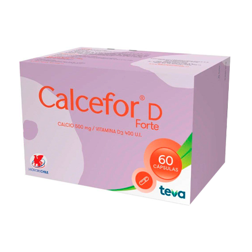 Calcefor-D FORTE X 60 cápsulas (LCh)
