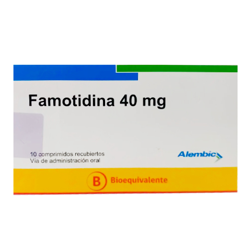 FAMOTIDINA COMPRIMIDOS RECUBIERTOS 10 mg