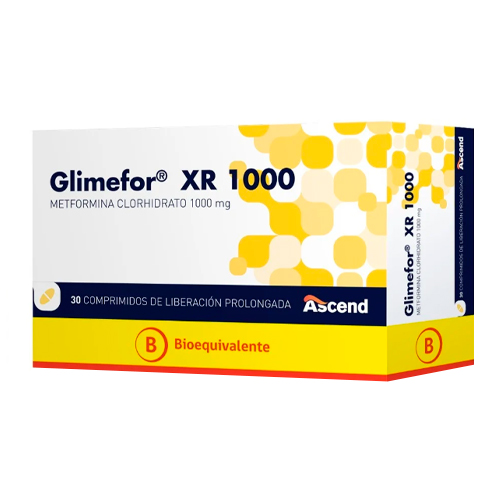 Glimefor XR1000 mg x 30 Comprimidos