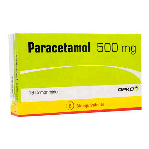 PARACETAMOL COMPRIMIDOS 500 mg