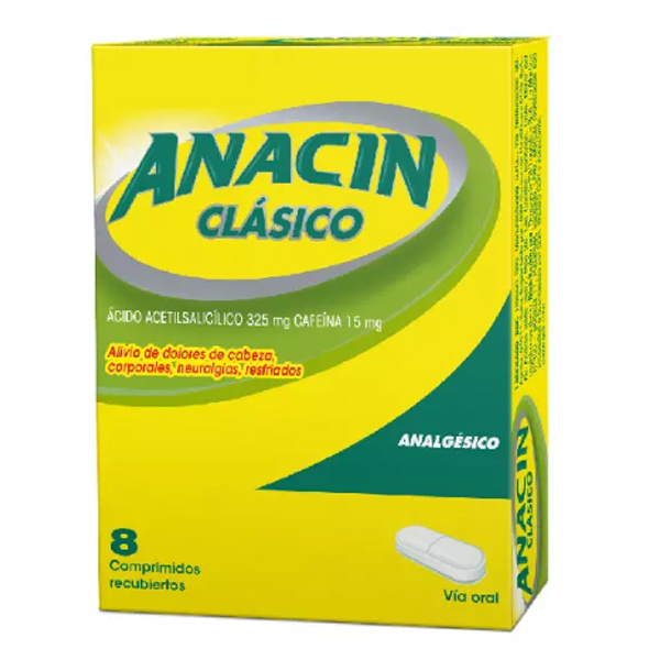ANACIN CLÁSICO COMPRIMIDOS RECUBIERTOS