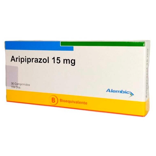 Aripiprazol 15 mg x 30 comprimidos