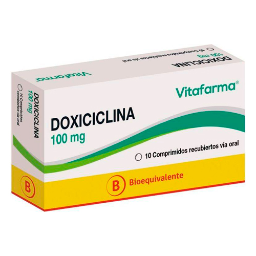 DOXICICLINA COMPRIMIDOS 100 mg