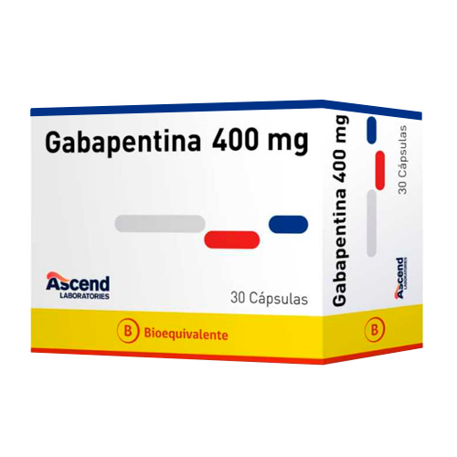 GABAPENTINA CÁPSULAS 400 mg