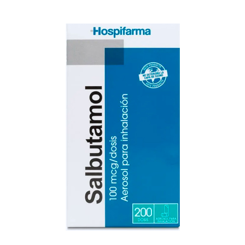Salbutamol 100 mcg / dosis Aerosol para inhalación