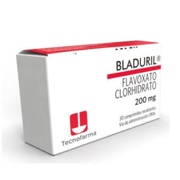 Bladuril 200 mg x 30 comprimidos recubiertos TecnoFarma