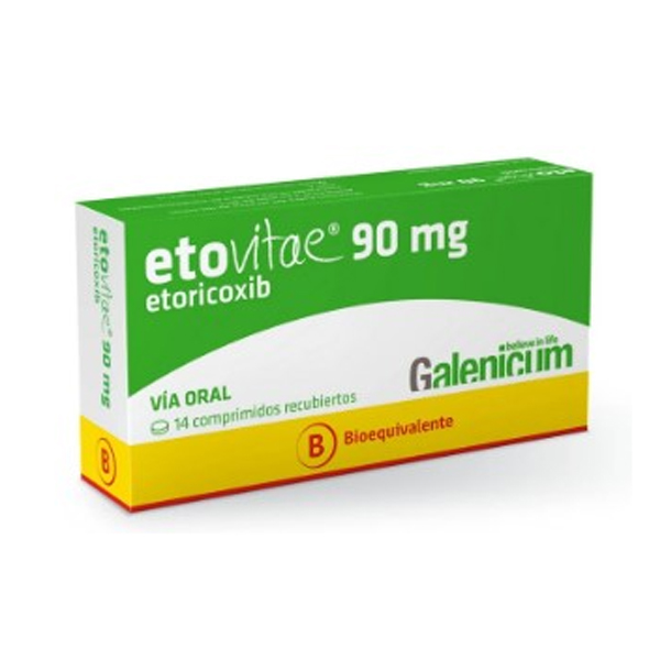 Etovitae 90 mg x 14 comprimidos Galenium