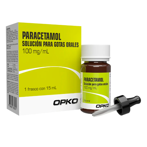 PARACETAMOL SOLUCIÓN GOTAS ORALES 100 mg/mL