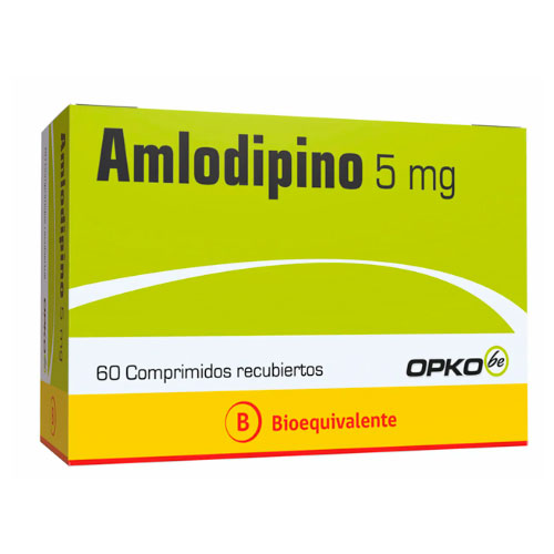 Amlodipino 5 mg x 60 Comprimidos
