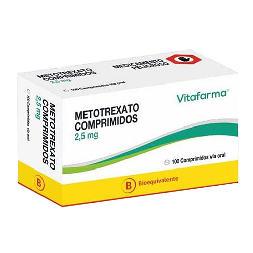 METOTREXATO COMPRIMIDOS 2,5 mg
